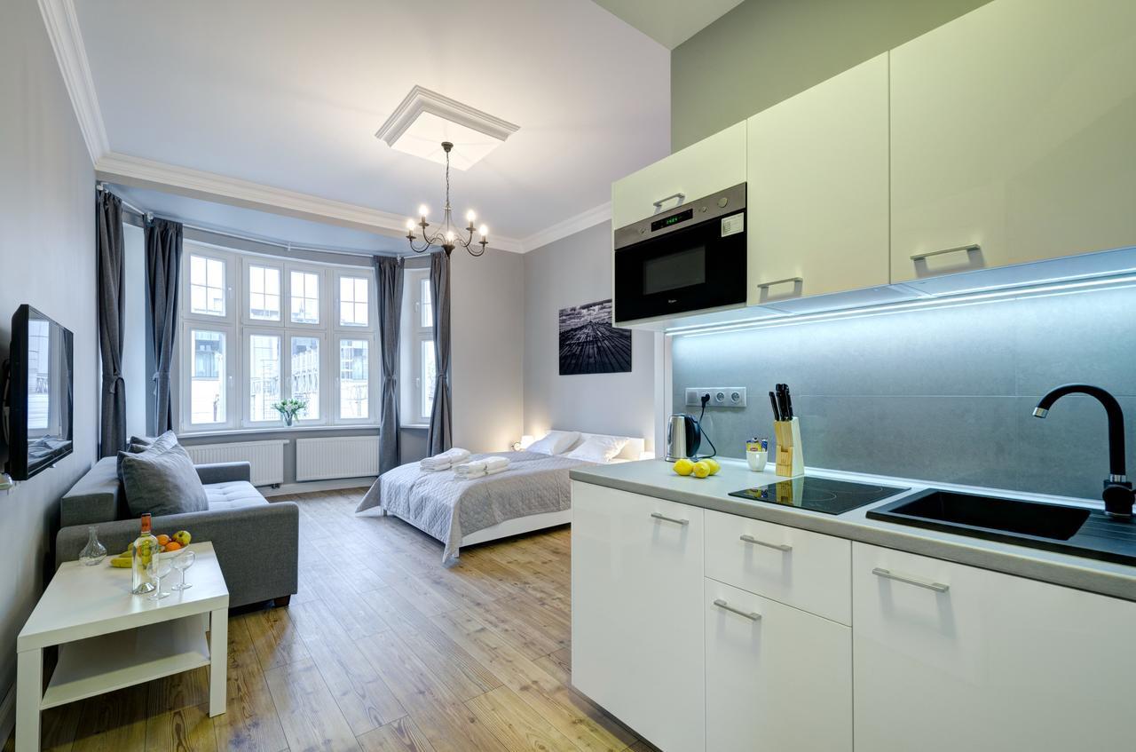 Dom & House - Apartments Podjazd Central 소포트 외부 사진